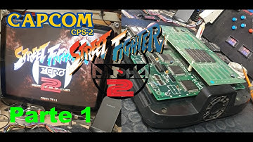 Street fighter zero 2 cps2 capcom phoenix jamma repair parte 1