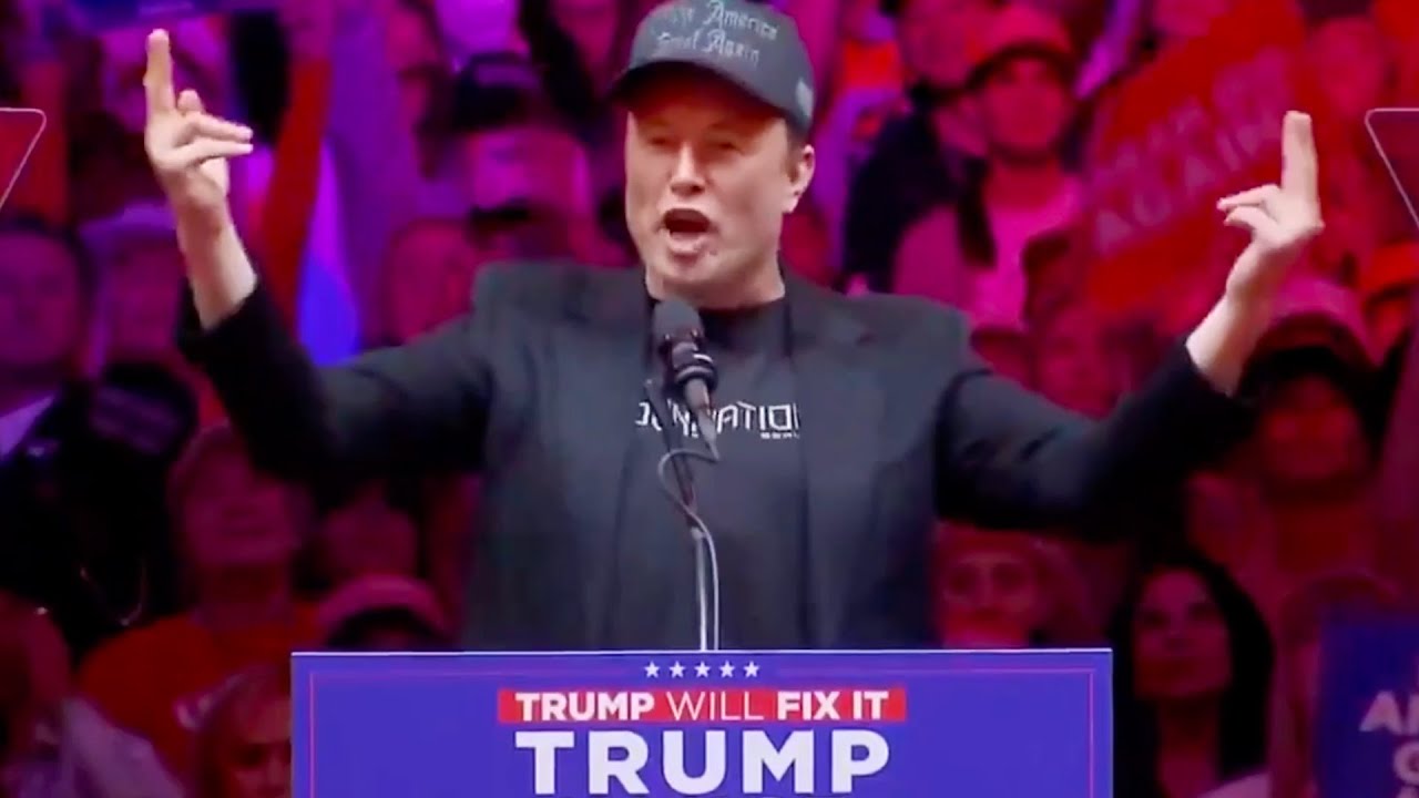 Elon Musk Sends Crowd WILD At Trump Rally (full speech) - YouTube