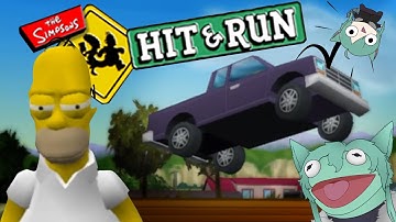 Simpsons Hit and Run Except Homer only uses NPC Cars