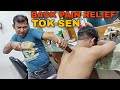 Thailand Special Tok-Sen massage therapy By Indian barber | Body pain Relief | ASMR