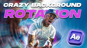 HOW TO CREATE SEAMLESS ROTATING BACKGROUND SPIN EFFECT - After Effects Tutorial