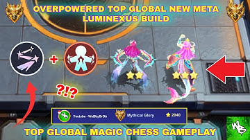 NEW TOP GLOBAL FAVORITE META BUILD - BEST SYNERGY COMBO - MAGIC CHESS GO GO
