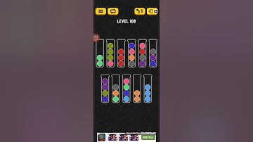 Ball Sort Puzzle Level 108 Walkthrough