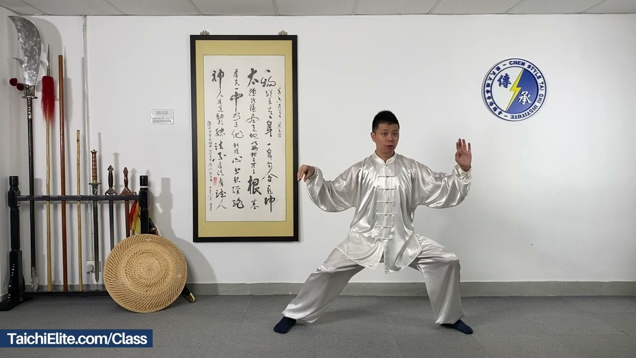 42.Chen Style Tai Chi - Old Fram First Routine 74 form (Lao Jia Yi Lu)  -   Single Whip