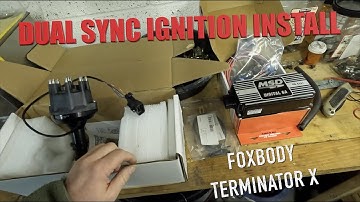 Holley Dual Sync and MSD Ignition on a Terminator X Foxbody Mustang