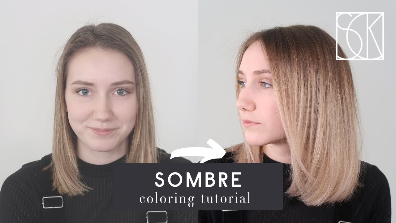 SOMBRE COLORING TUTORIAL by SANJA CARICA KARASMAN