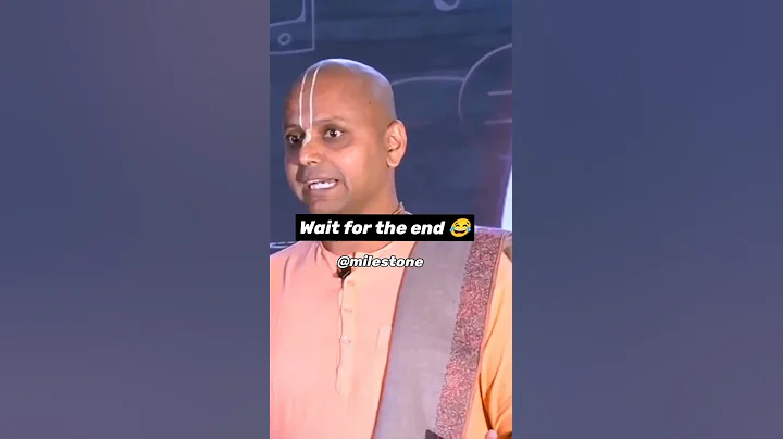 Gaur Gopal Das ji joked about Engineers 😂