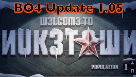 Black Ops 4 Update 1.05 Whats Changed in Multiplayer Nuketown/Blackjacks Shop