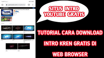 Tutorial cara membuat intro YouTube di google,sangat gampang, dan terbaru 2021