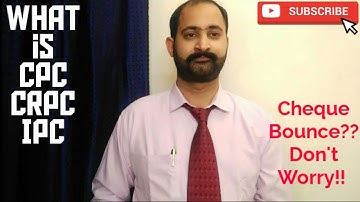 Difference between IPC and CrPC | Indian Penal Code and Criminal Procedure Code Difference | CPC