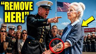 She Came to Watch Her Grandson Graduate — Until a USMC Commander Recognized Her Combat Ink