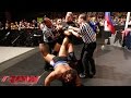 Jack Swagger attempts to break Rusev’s ankle: Raw, December 8, 2014