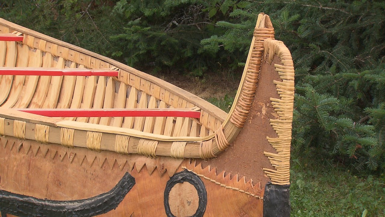Birchbark Canoe Building