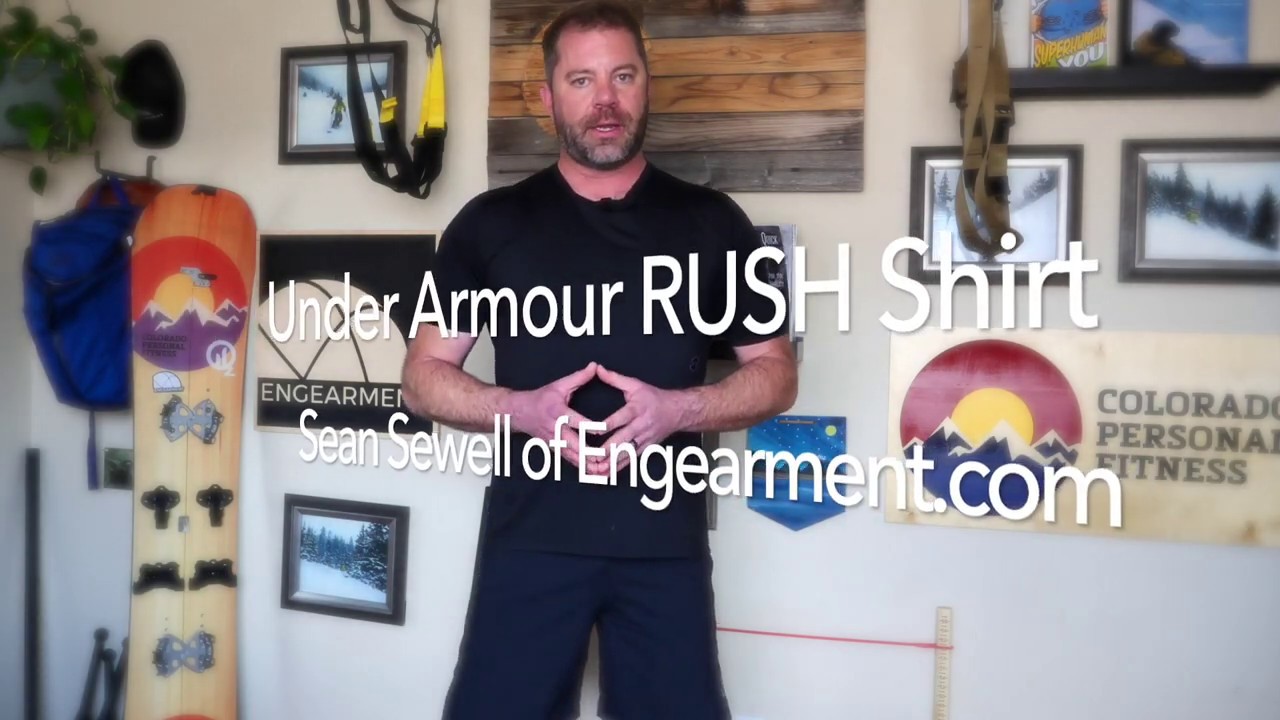 Under Amour RUSH Shirt Fitness Pro Review - Sean Sewell of Engearment 