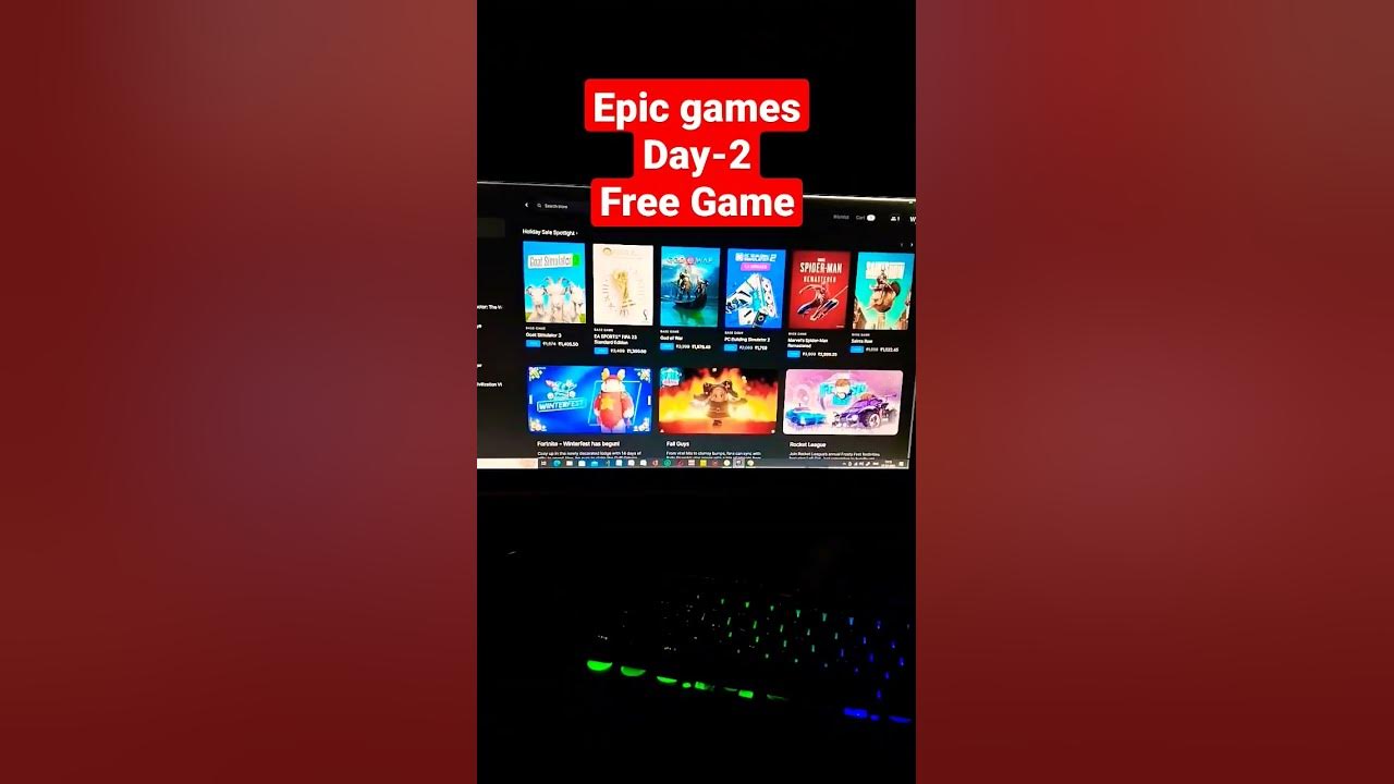 Epic games free game day2 holiday games epicgames freegame holidaygames shorts YouTube