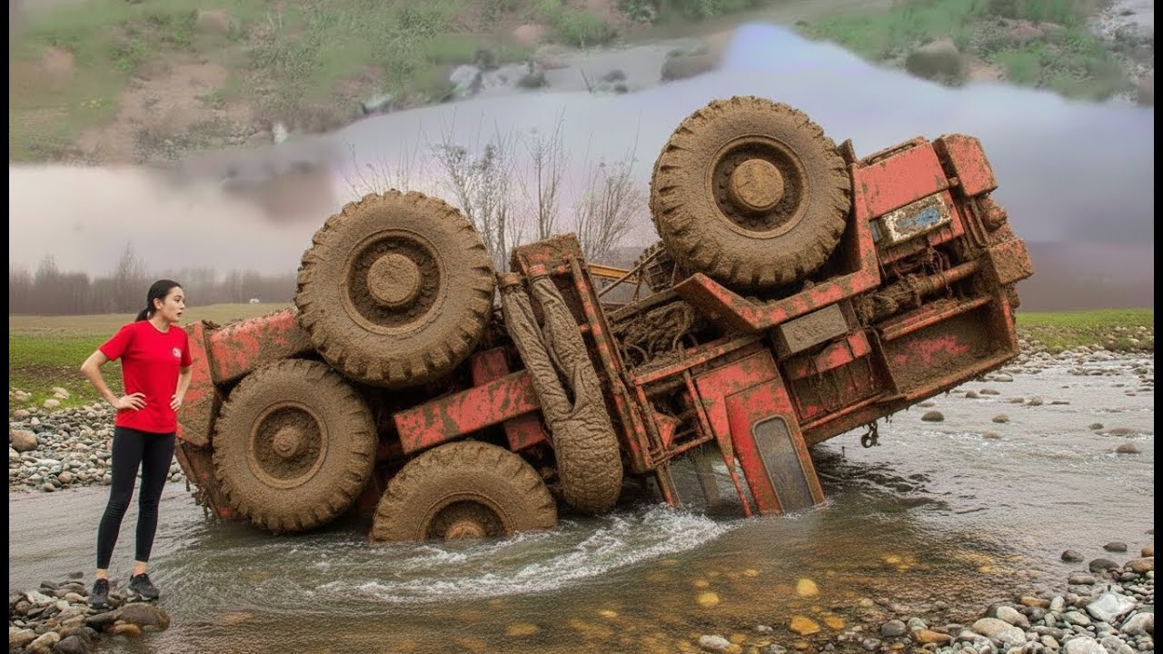 “From Rust to Life: A Girl’s Journey to Restore an Abandoned Tractor”