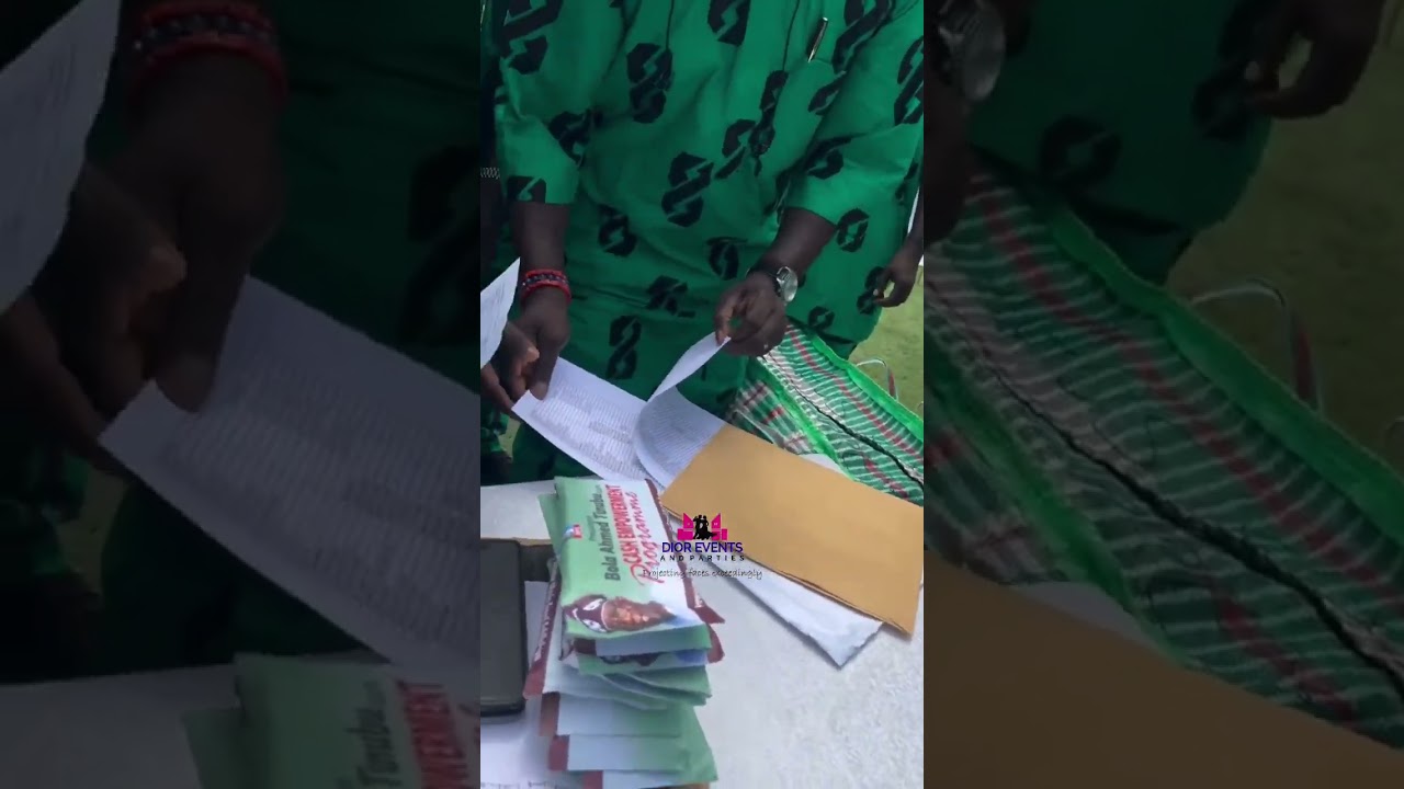 Lagos senator faces criticism after cash giveaway at town hall meeting