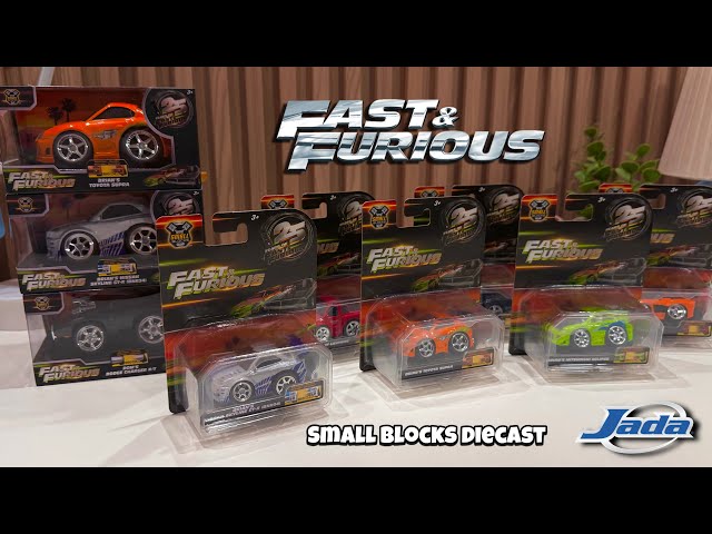2026 Fast & Furious 25th Anniversary Small Blocks Diecast