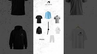 7 Days. 7 Styles. One Custom Apparel Partner. #customtshirts #tshirtdesign #bulkclothing