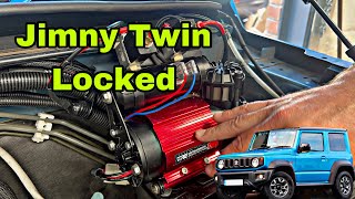 Installing the TRE4x4 Diff Locks, Run through the System & Tests:Open Diff, Rear Locked, Twin Locked Suzuki Jimny Automatic Diff Locker