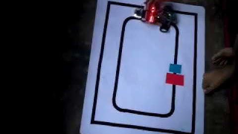 Arduino Robot With Line Following and Color Sensors feat AKA$H