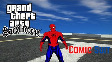 GTA San Andreas - Marvels Spider-Man Comic Suit