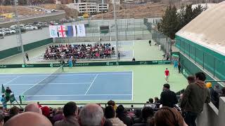 Tkemaladze - Tamm. Davis Cup 2020