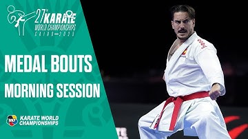 Karate World Championships | Final and Bronze Medals Bouts – Morning Session |