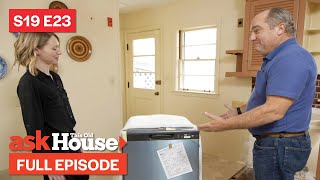 ASK This Old House | Dishwasher Retrofit, Rolling Pin (S19 E23) FULL EPISODE