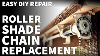 Roller Shade Chain Replacement  Roller Blind Chain Repair for Broken Bead Chain on Roman Shade