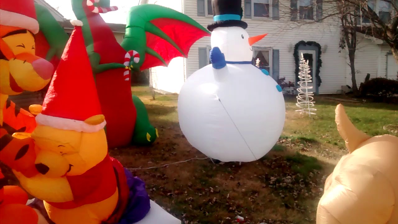 My Christmas Inflatables For 2019 YouTube