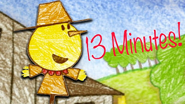 How To Draw A Scarecrow