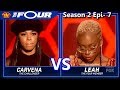 Leah jenea vs carvena jones  the four season 2 ep 7 s2e7