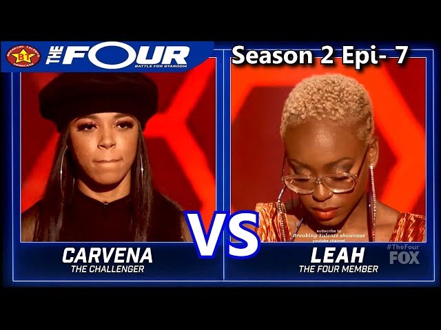 Leah Jenea vs Carvena Jones  The Four Season 2 Ep. 7 S2E7 class=