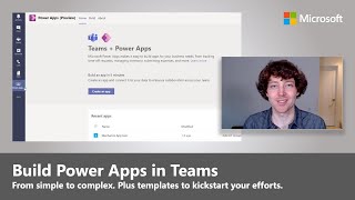 Создавайте Power Apps в Microsoft Teams
