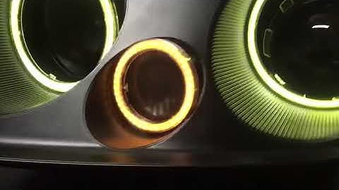 VW Caddy angel eye retrofit