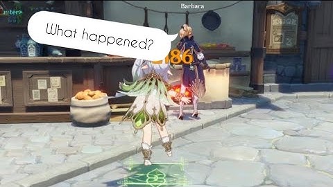 When you turn on friendly fire in Genshin Impact