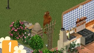 Cottagecore Sims 1 No Commentary p1 🍰🐻🐝🌼