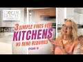 3 Simple Kitchen Upgrades with No Renovations Needed | Colour Rescue with Maria Killam Episode 10.