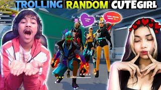 Trolling Random 3 Cute Girls On BR Ranked😱 Kon Banega Meri Gf - Laka Gamer