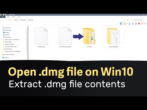 Video: How To Open A File With A Dmg Extension