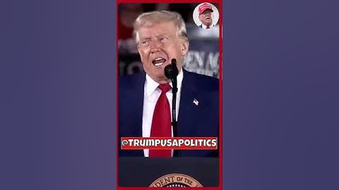 Donald Trump: "There are only two genders, Male and Female."