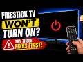 Firestick TV Won’t Turn On? Try These Fixes First!