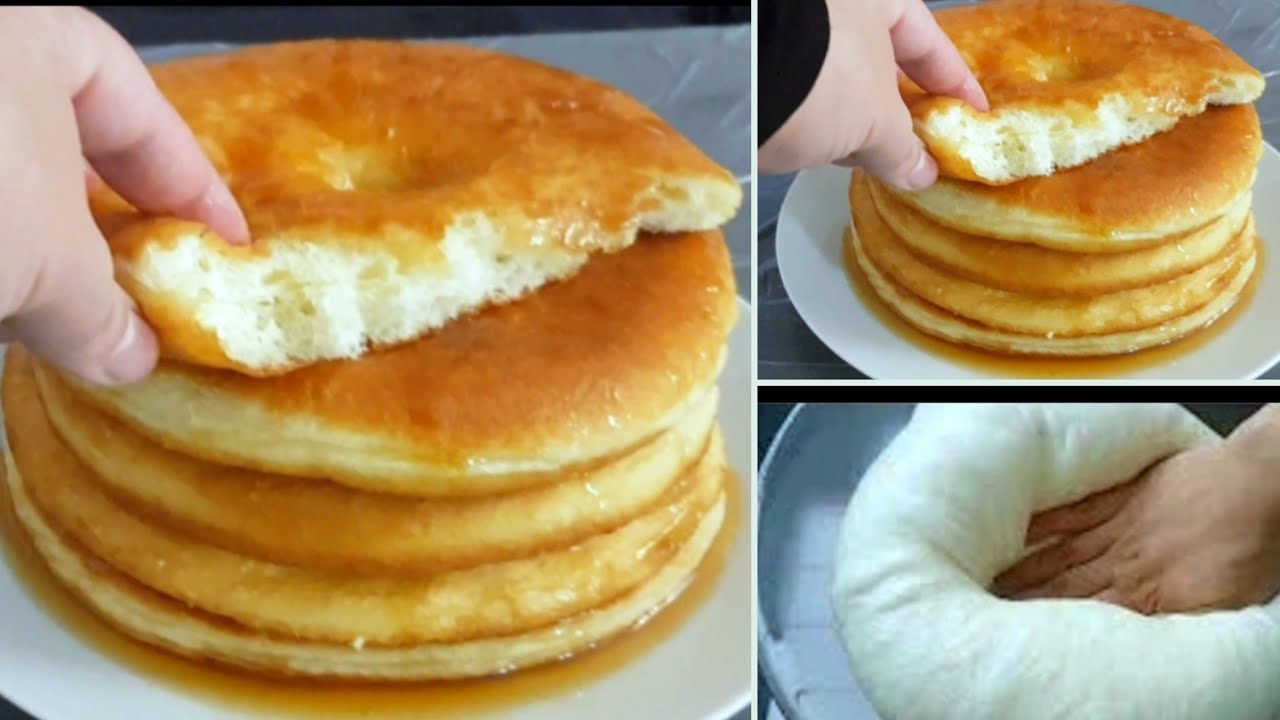 👌فطائر العجين السحري بدون بيض افضل من سفنج خفاف ريشة حضريهم للكوتي مع براد اتاي يا سلام