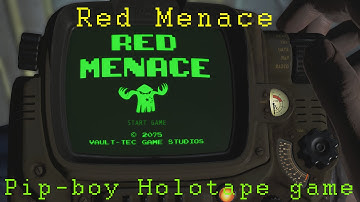 Fallout 4: Pip-boy mini game Red Menace
