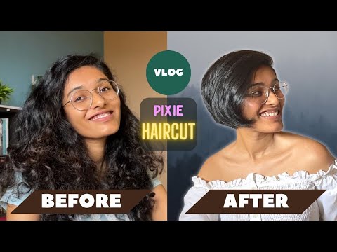 I CUT IT all | Long to Pixie Haircut | Curly Hair