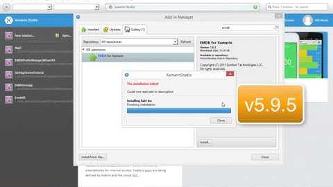 EMDK for Xamarin - Installl Xamarin Studio Add-in