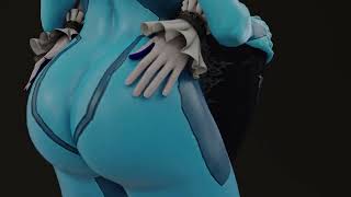 Samus aran And Bayonetta Ass Focus