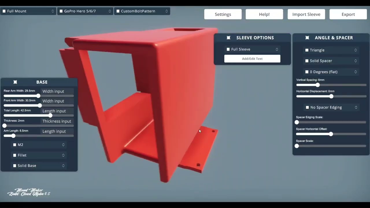 MountMaker - Update Alpha 0.5