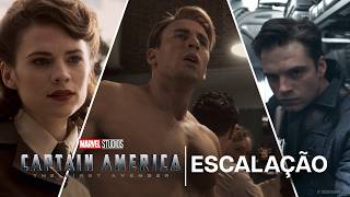 Escolha De Elenco Capitão América O Primeiro Vingador Bastidores Com Sarah Halley Finn